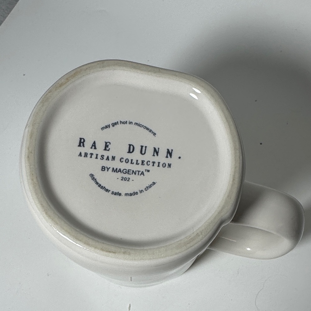 Rae Dunn Cream and Red 'Cutie' Mug - Picture 7 of 7